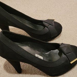 Black Suede Heels